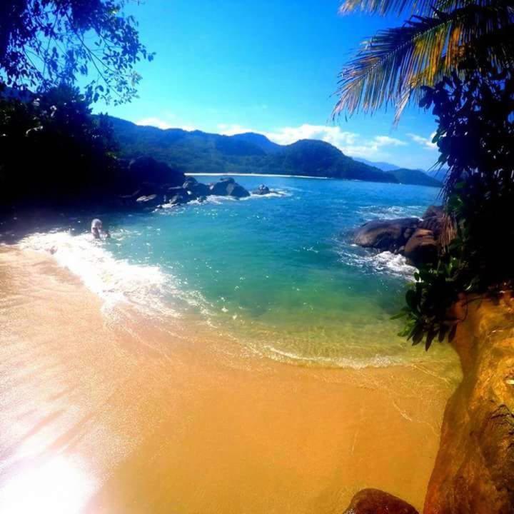 Chale Cantinho Albamar Ubatuba Kültér fotó