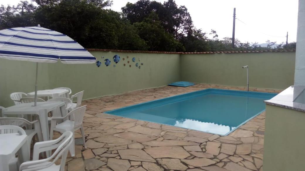Chale Cantinho Albamar Ubatuba Kültér fotó