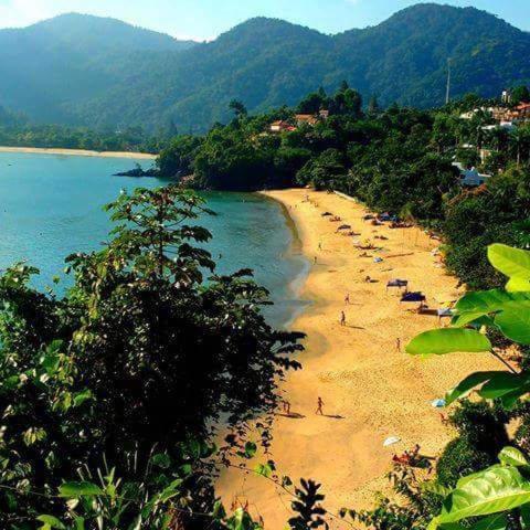 Chale Cantinho Albamar Ubatuba Kültér fotó
